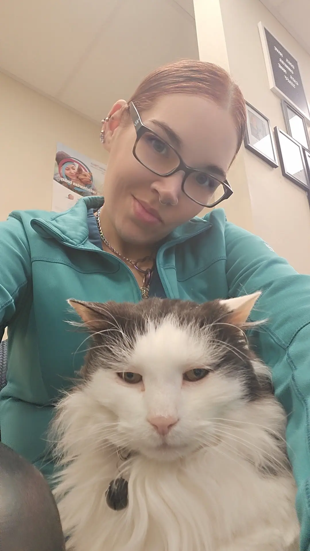 Sarah F, Receptionist of Eldersburg Veterinary Hospital.